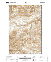USGS US Topo 7.5-minute map for Uphill Creek MT 2020