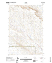 US Topo 7.5-minute map for Vananda MT