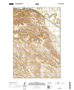 USGS US Topo 7.5-minute map for Vandalia MT 2020