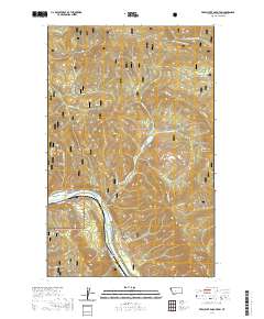 USGS US Topo 7.5-minute map for Vermiculite Mountain MT 2020