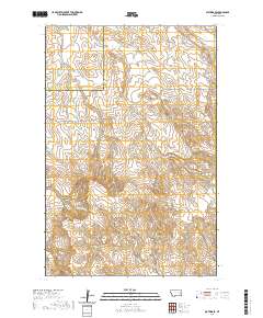 USGS US Topo 7.5-minute map for Watkins SE MT 2020
