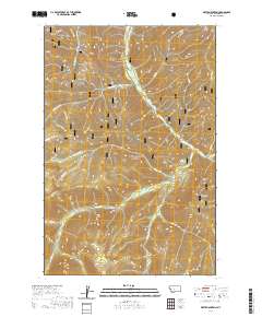 USGS US Topo 7.5-minute map for White Mountain MT 2020