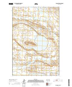 USGS US Topo 7.5-minute map for Wild Horse Lake MT 2020