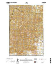 USGS US Topo 7.5-minute map for Zortman MT 2020
