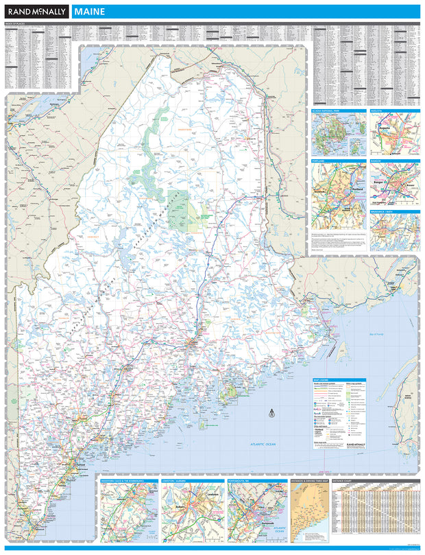 Maine by Rand McNally