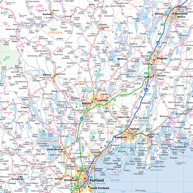 Maine by Rand McNally