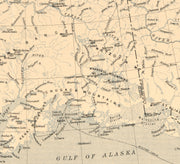 Map of Alaska, 1909