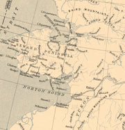 Map of Alaska, 1909