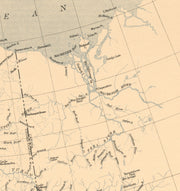 Map of Alaska, 1909