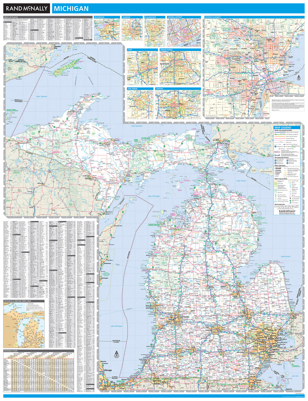 Michigan by Rand McNally