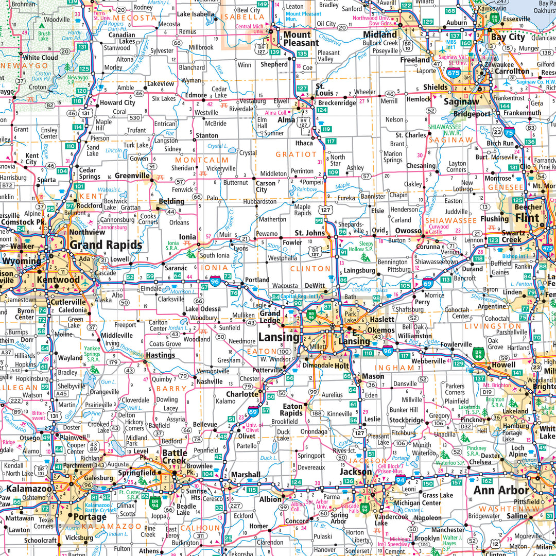 Michigan by Rand McNally