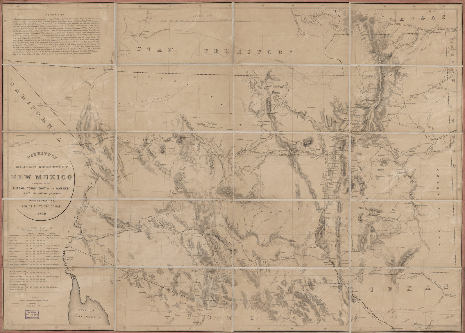 Territory and Military Department of New Mexico