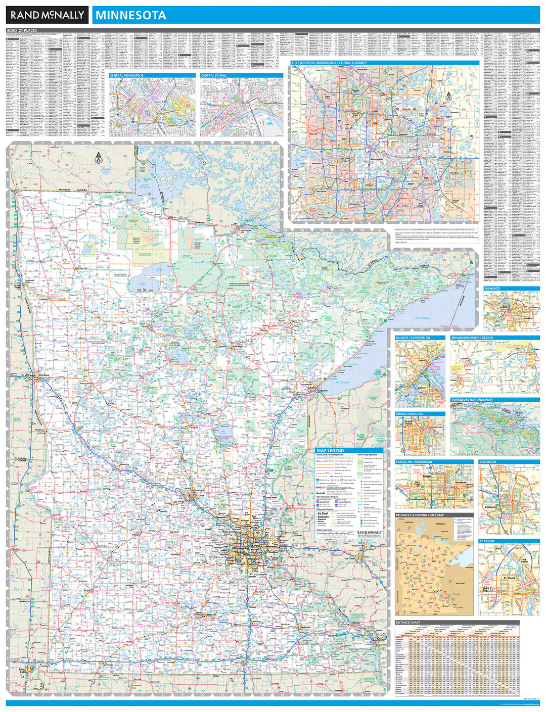 Minnesota by Rand McNally