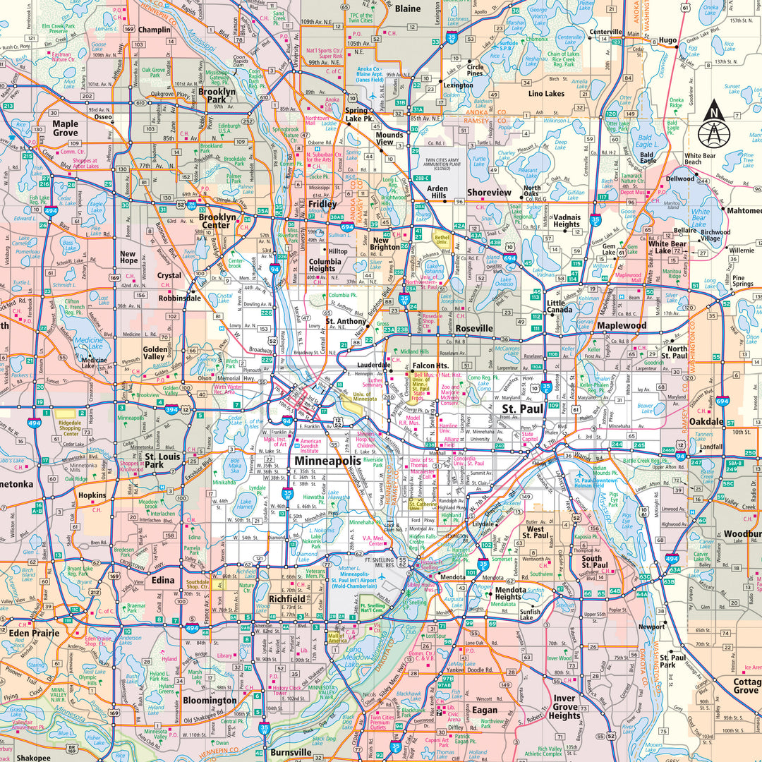 Minnesota by Rand McNally