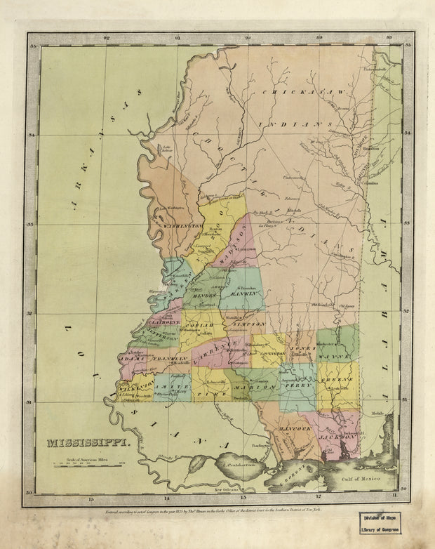 Mississippi, 1835