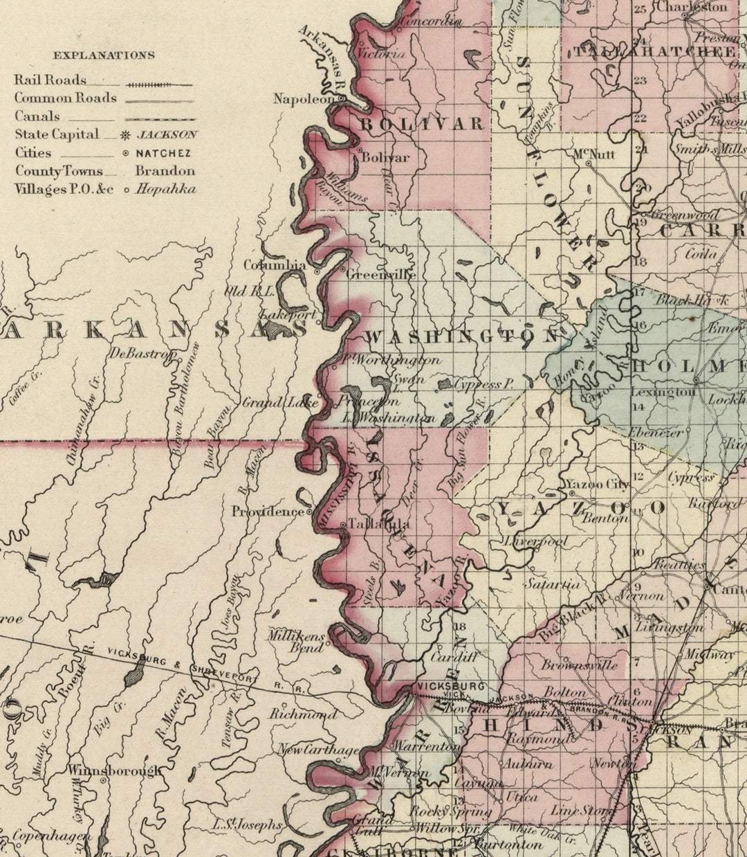 Mississippi, 1855