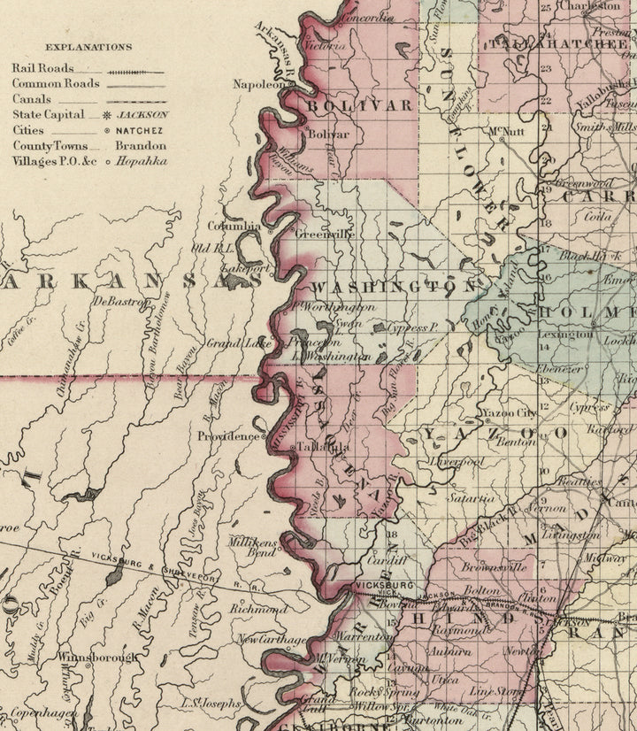 Mississippi, 1855