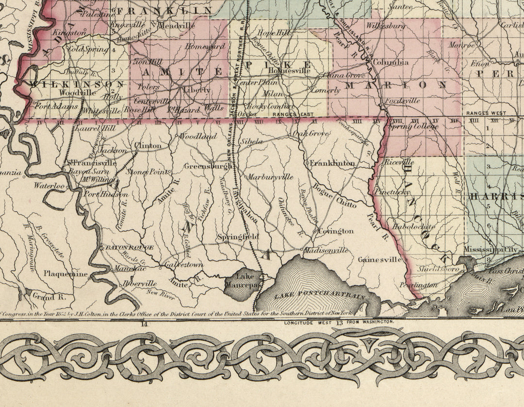 Mississippi, 1855