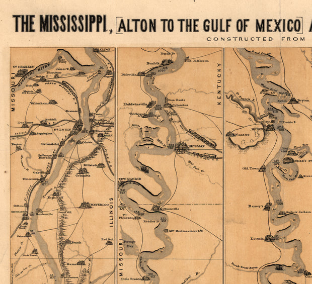 The Mississippi River, 1861