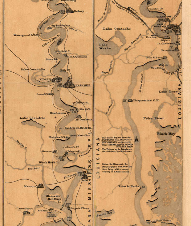 The Mississippi River, 1861