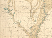 Map of the Alluvial Region of the Mississippi, 1861