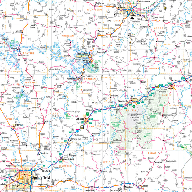 Missouri by Rand McNally