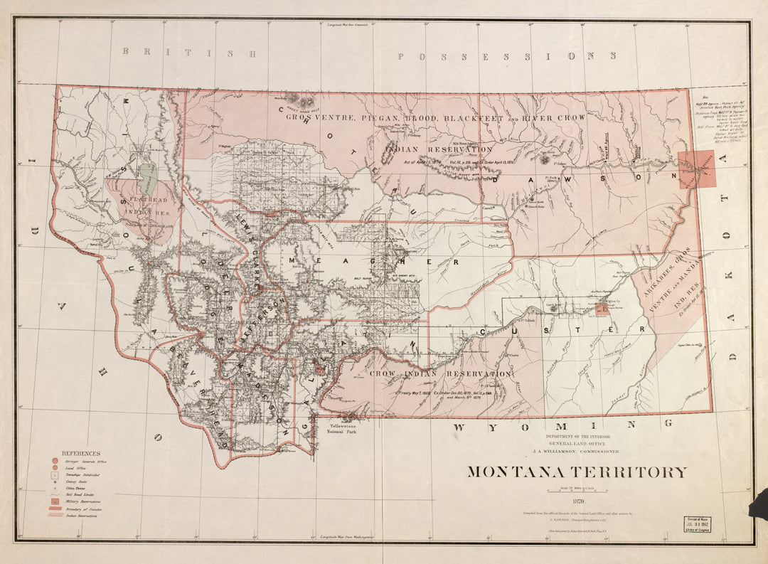 Montana Territory, 1879