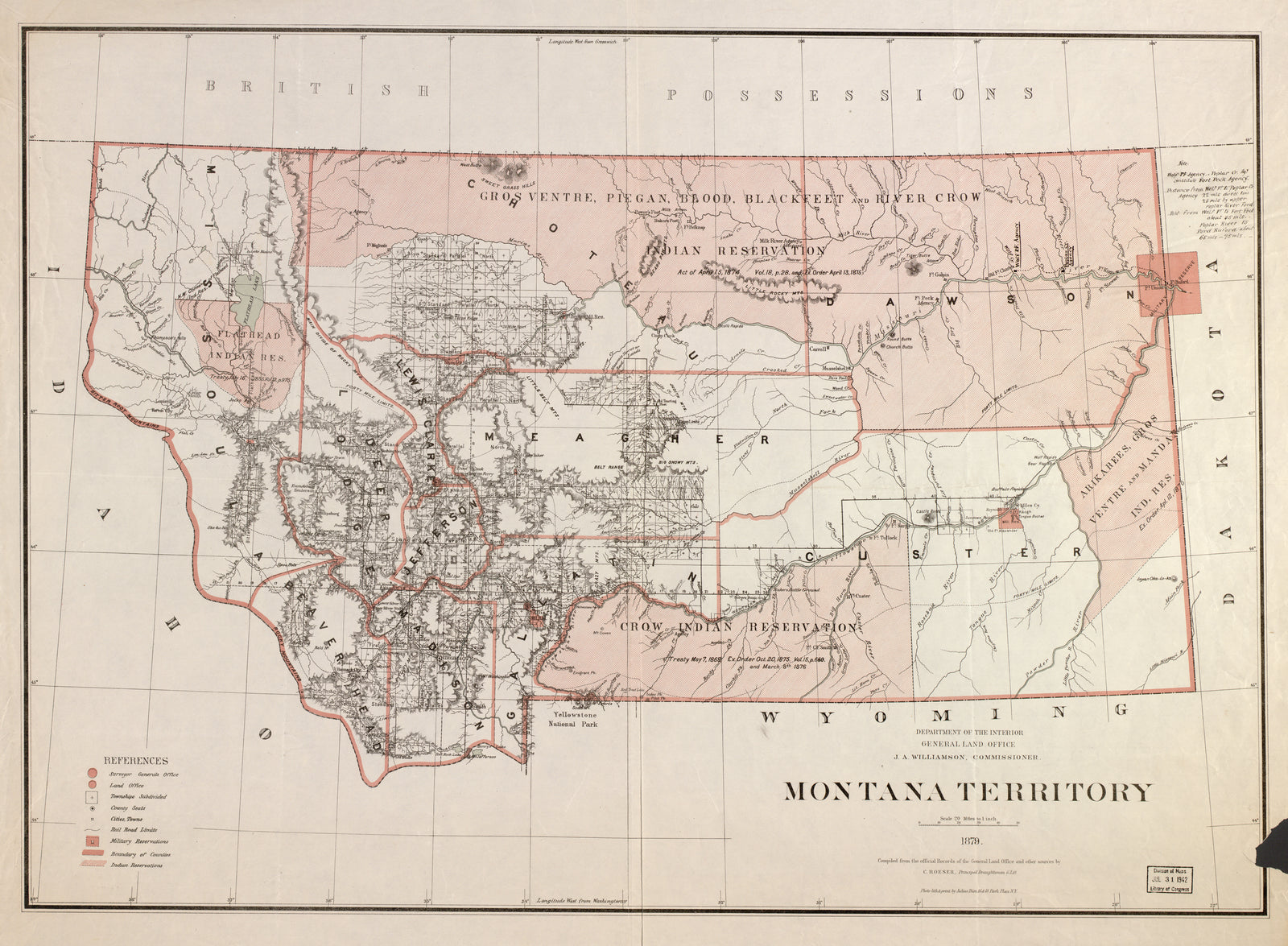 Montana Territory, 1879