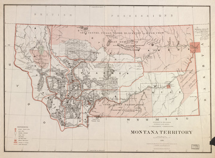 Montana Territory, 1879