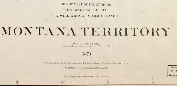 Montana Territory, 1879