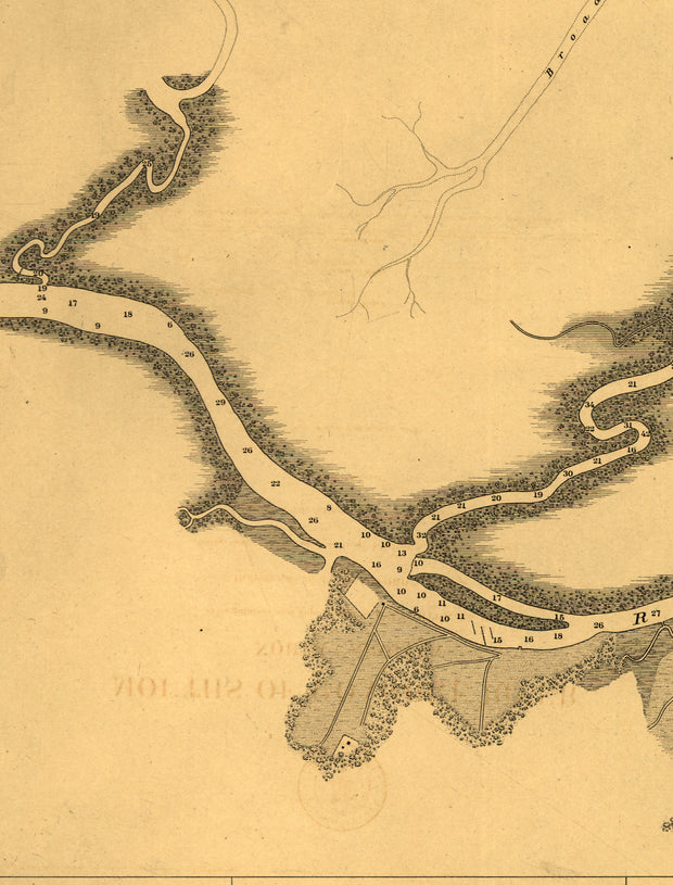 Mouths of Roanoke River, North Carolina, 1864