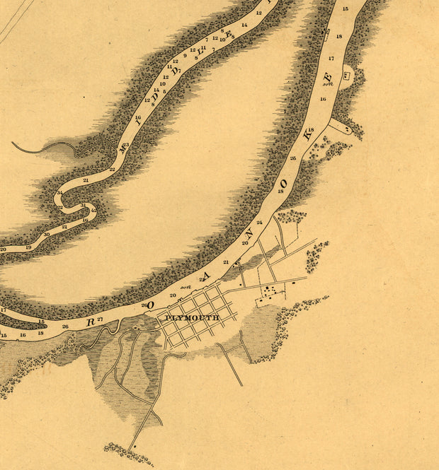 Mouths of Roanoke River, North Carolina, 1864