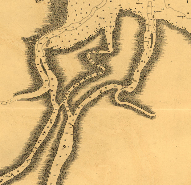 Mouths of Roanoke River, North Carolina, 1864