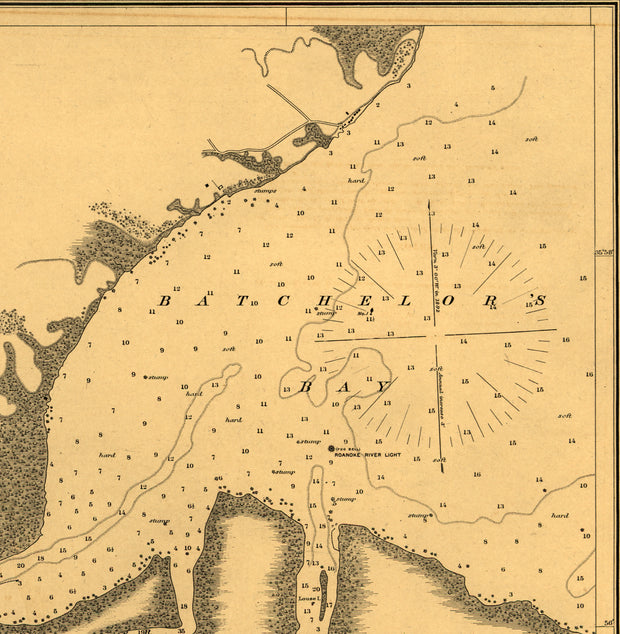 Mouths of Roanoke River, North Carolina, 1864