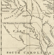 A New and Accurate Map of North Carolina in North America, 1779