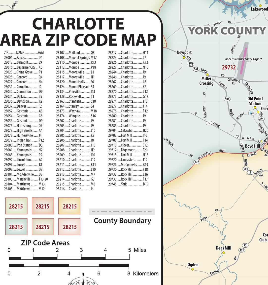 Zip Code Store Zip Code Map Charlotte North Carolina