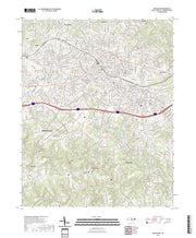 US Topo 7.5-minute map for Burlington NC