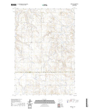 US Topo 7.5-minute map for Abbey Hill ND
