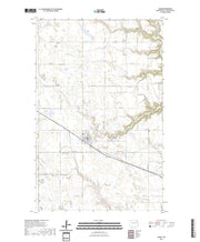 US Topo 7.5-minute map for Adams ND