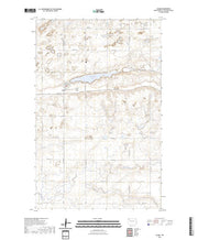 US Topo 7.5-minute map for Alamo ND