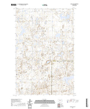 US Topo 7.5-minute map for Alkali Lake ND