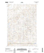 US Topo 7.5-minute map for Alkaline Lake NW ND
