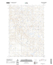 US Topo 7.5-minute map for Alkaline Lake SW ND