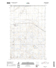 US Topo 7.5-minute map for Ambrose NDSK