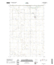 US Topo 7.5-minute map for Antler NDMBSK