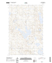 US Topo 7.5-minute map for Arena ND