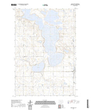 US Topo 7.5-minute map for Ashley West ND