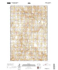 USGS US Topo 7.5-minute map for Bonetraill SW ND 2020