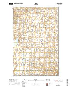 USGS US Topo 7.5-minute map for Camp Lake ND 2020