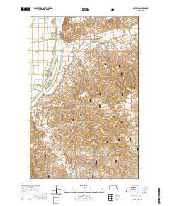 USGS US Topo 7.5-minute map for Cartwright ND 2020